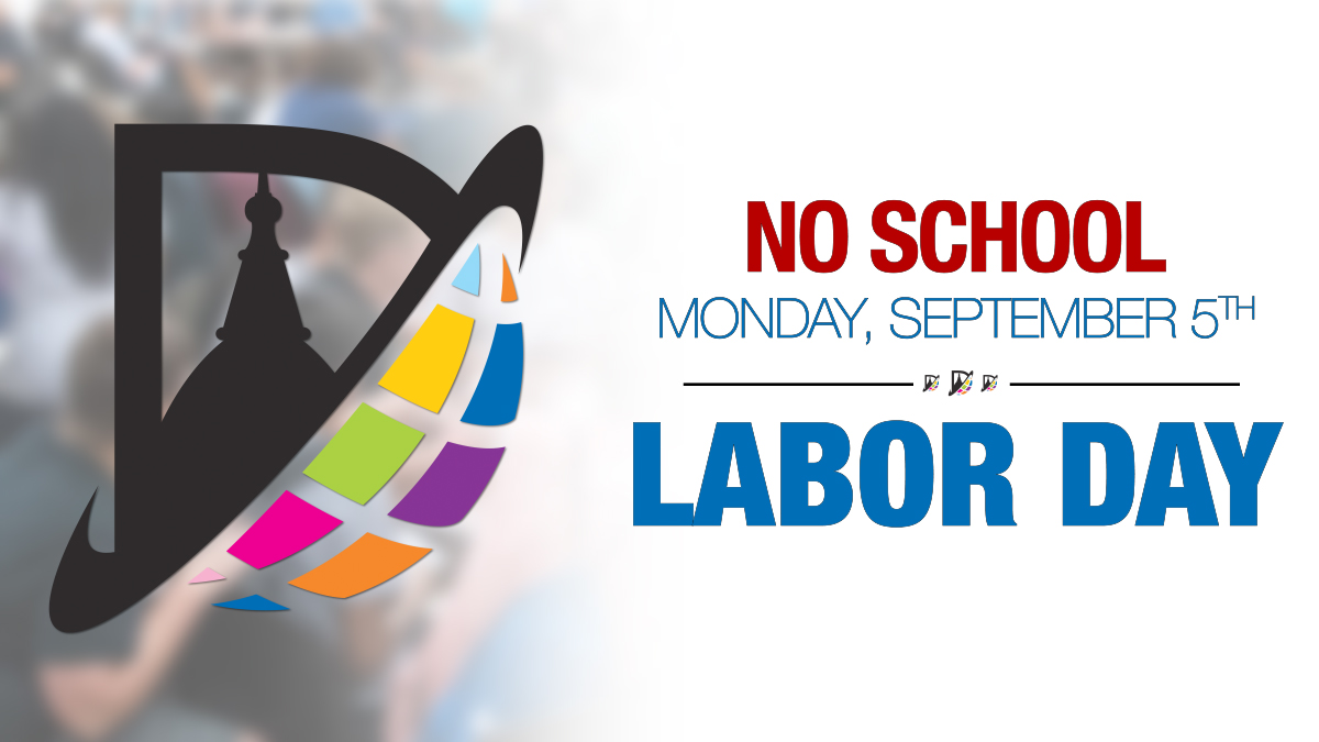 Just a reminder... no school next Monday.