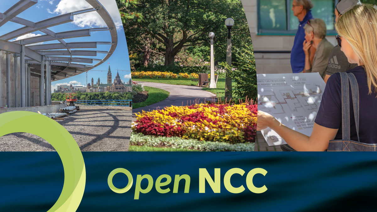 #OpenNCC | On September 10, get a behind-the-scenes look at our projects throughout the National Capital Region. Meet our experts who will host walking and cycling tours, kiosks and presentations at 10 sites.