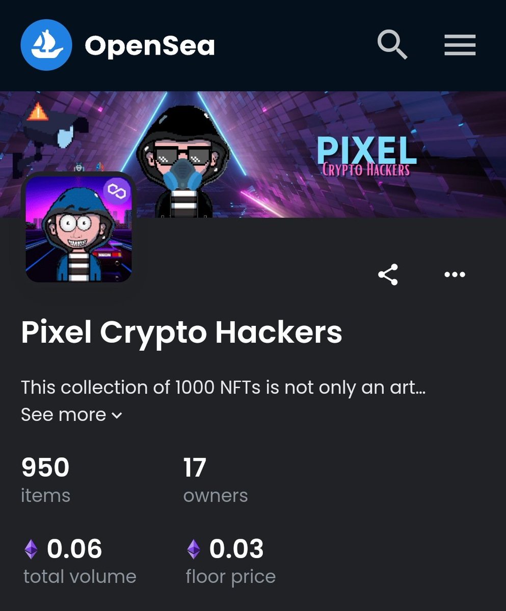 NFTcryptohacker's tweet image. Drop your Polygon metamask wallet I will send 100 free NFTs to the first 100.

floor price 0.03 ETH

1️⃣ Follow @NFTcryptohacker
2️⃣ Retweet
3️⃣ Drop your Polygon (metamask) wallet here 👇

#NFT #NFTs #PolygonNFT #SolanaGiveaway #PolygonMatic #ETH #EthereumNFT