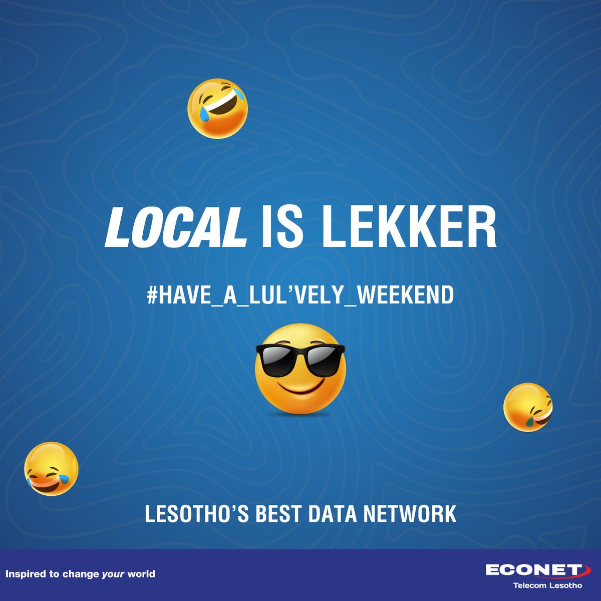 econetlesotho's tweet photo. It's just vibes kapa Joang? 
#happyweekend
#LesothosBestDataNetwork
#fridaytrend https://t.co/KAFdR8Hr3B