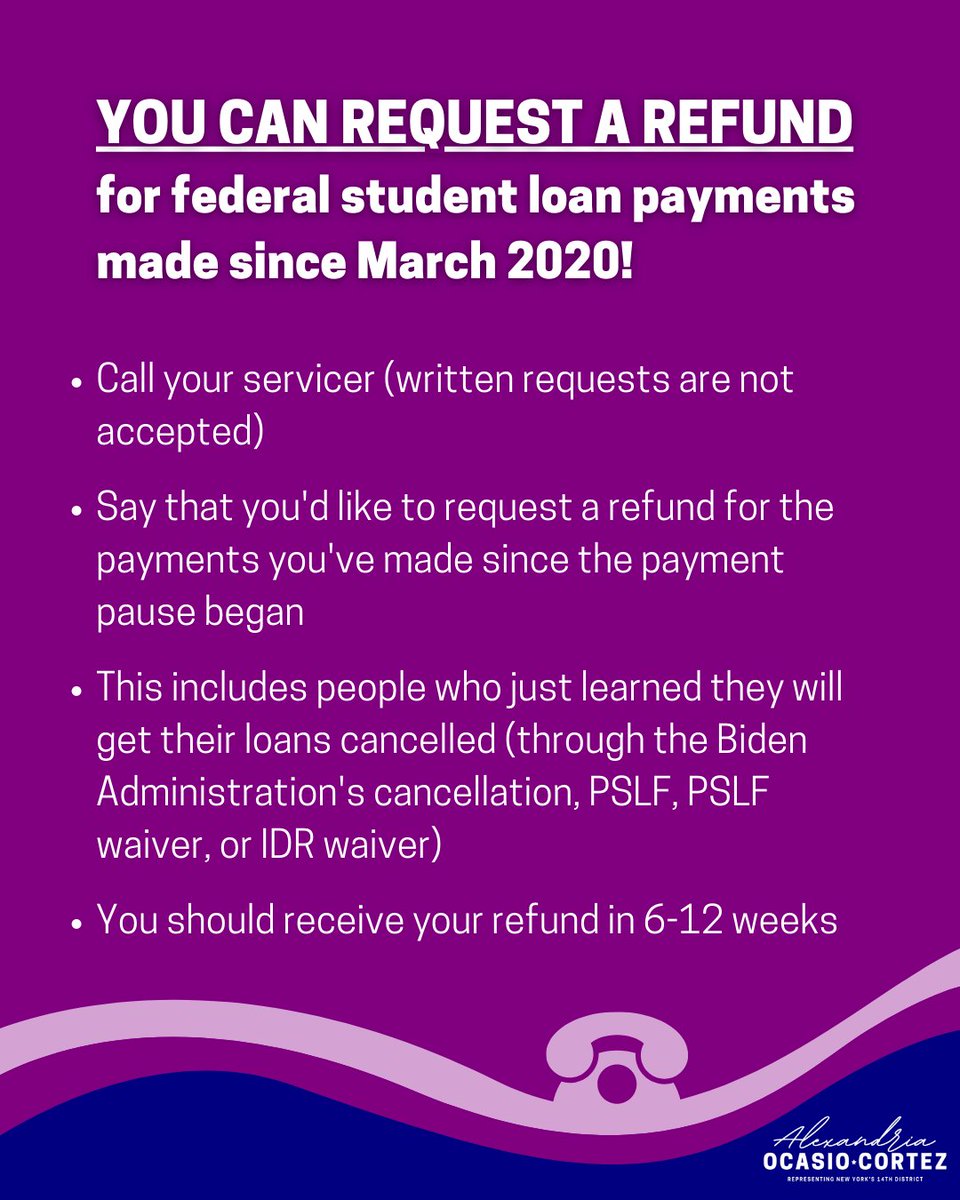 Rep Alexandria Ocasio Cortez The Biden Administration S Student Loan Relief Plan Does More Than Cancel Up To 000 In Student Loans It Also Extends The Student Loan Repayment Pause One Final
