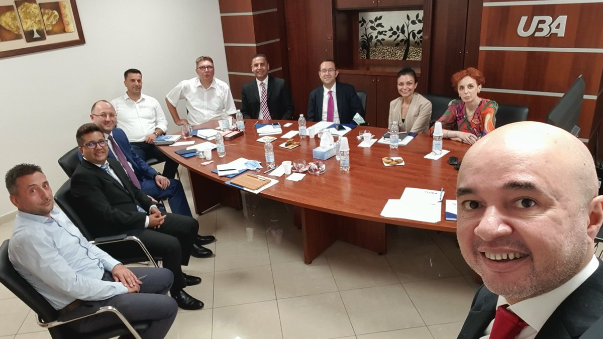 IsDBG_TURKIYE's tweet photo. In #Albania: #IsDB Group Turkiye mission &amp; United Bank of Albania explore potential areas of coop. in #Halal Industries, capacity building for Islamic Finance products, promoting Takaful &amp; Islamic Insurance to facilitate cross-border #Trade &amp; support local #SMEs &amp; private sector. https://t.co/06t7OJGg4a
