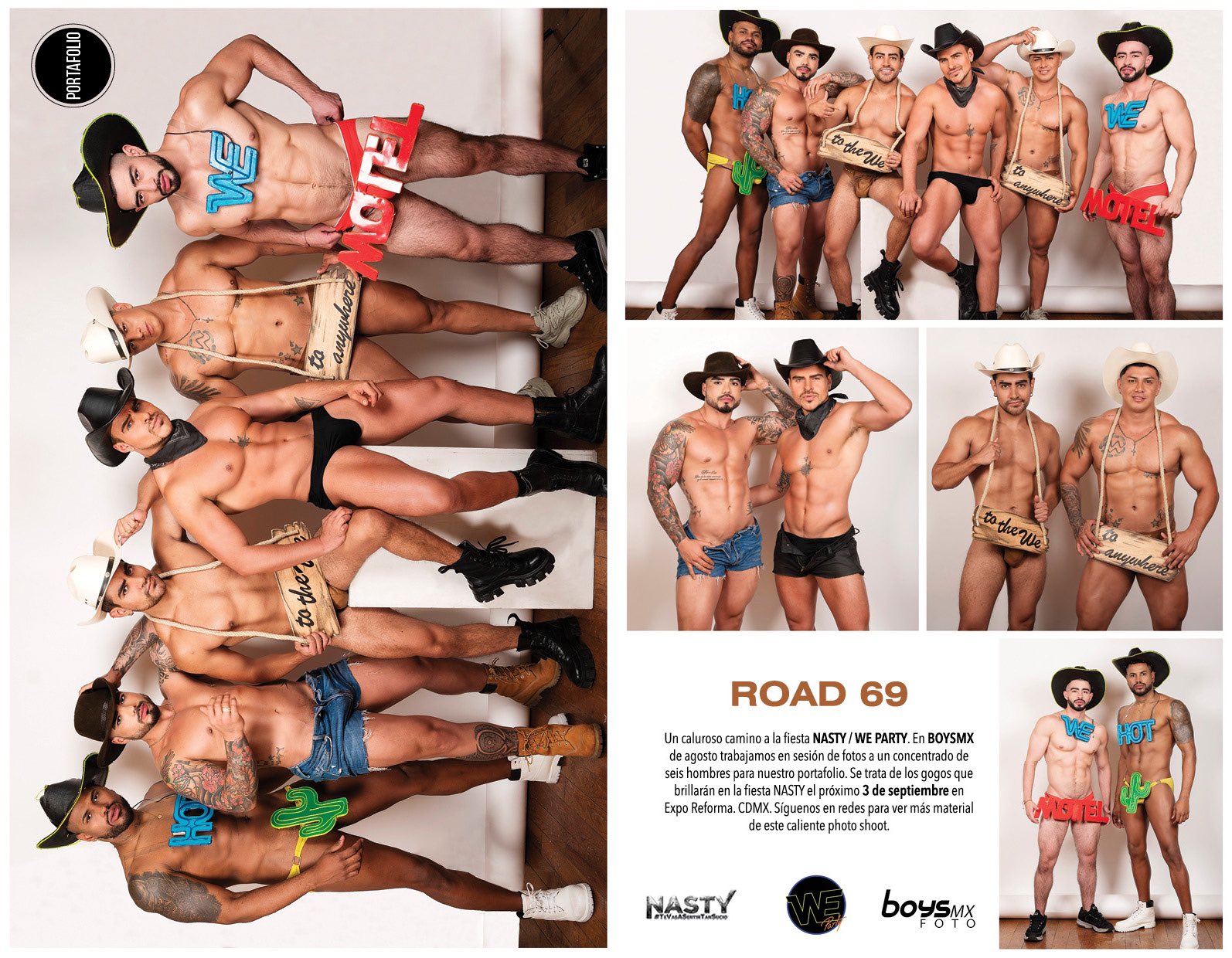Casi bye bye agosto, gran portafolio tuvimos ? Los Gogo’s de fiestas NASTY. Nos vemos en su próxima fiesta
