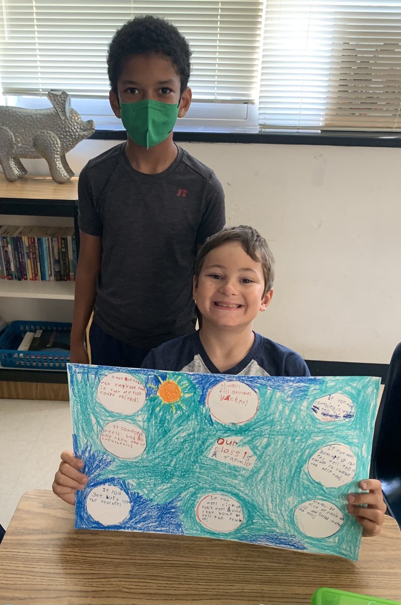 Building relationships and community 💜 <a href="/Oakton_ES/">Oakton ES</a>