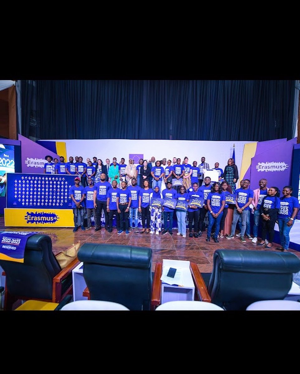 Finland_Nigeria's tweet image. This week, at the pre-departure orientation event for beneficiaries of the Erasmus+ scholarship programme and Study in Europe fair in Abuja organized by @EUinNigeria.

Congratulations to the 2022 Erasmus+ awardees!🎉
#TeamEurope #ErasmusPlus #studyfair