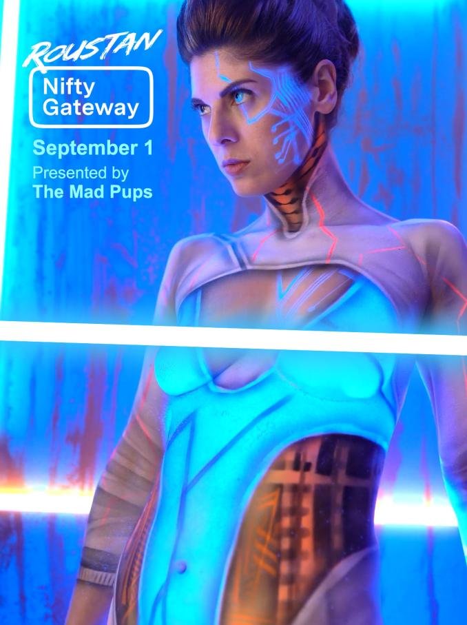 themadpups's tweet photo. 🔥 @RoustanNFT x @niftygateway 🔥

Publishing September 1st 👀

Presented by The Mad Pups 🐶 https://t.co/O3EnTduril