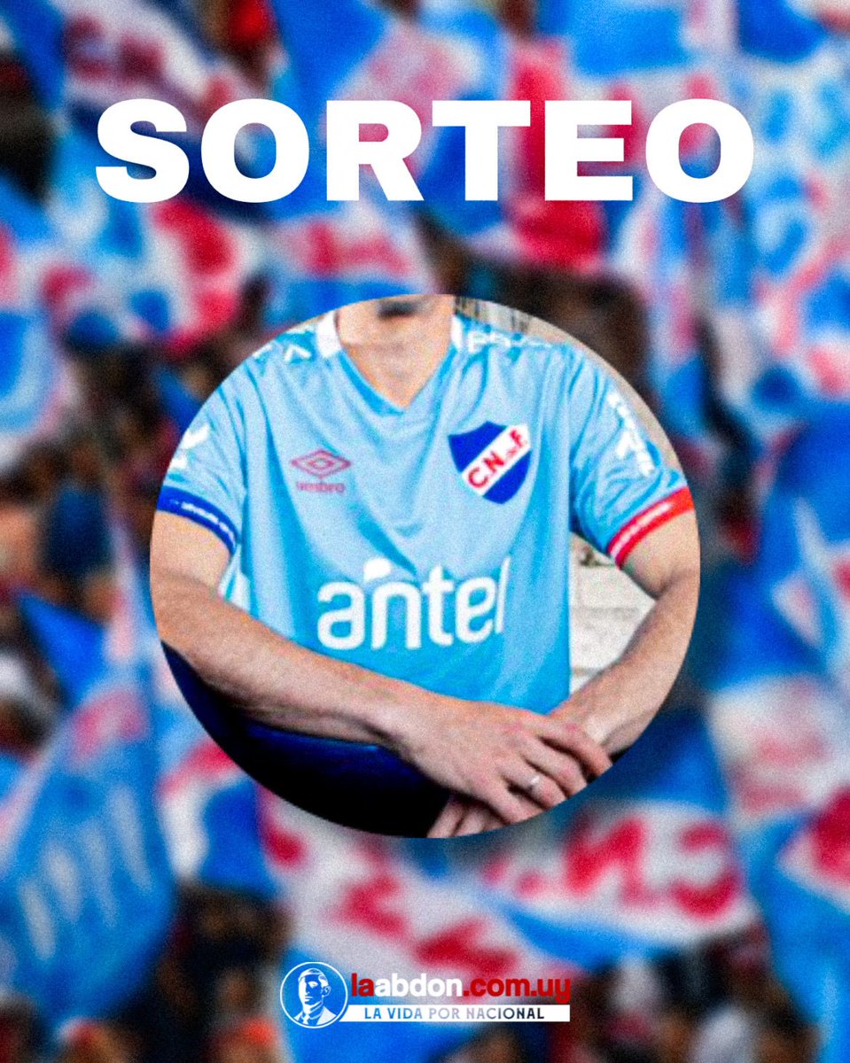 𝗦𝗢𝗥𝗧𝗘𝗢 | NUEVA CAMISETA DEL DECANO  🤩🇺🇾

¿Te querés ganar la nueva camiseta del Decano?

✅Requisitos:

1- Seguirnos <a href="/laabdon/">laabdon.com.uy</a>

2- Etiquetar 3 amig@s en los comentarios

3- RT 

Se sortea el 16/9
Mucha suerte a todos 🍀🇳🇱
#NacionalEsUruguay