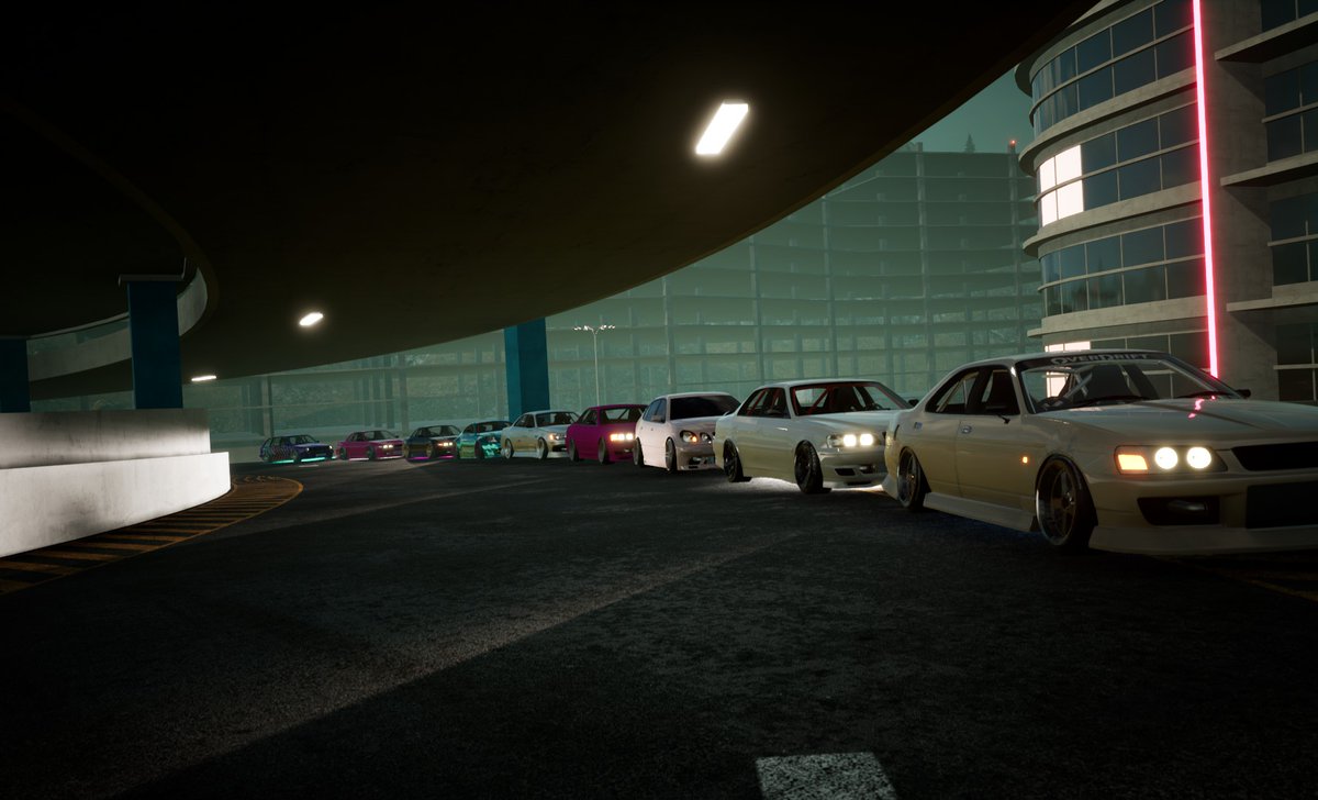 __Necko__Mister's tweet photo. #OverDrift #OverDriftFestival #driftgame
今日はOverDrift!アプデでJZX100チェイサーとR33が追加された! https://t.co/Xs9086QlDu