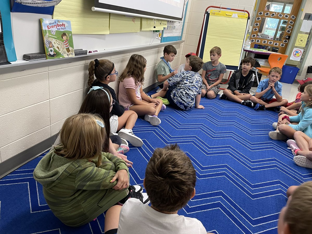 Class meetings Day 3! #cherokeeinspires #LFmoments