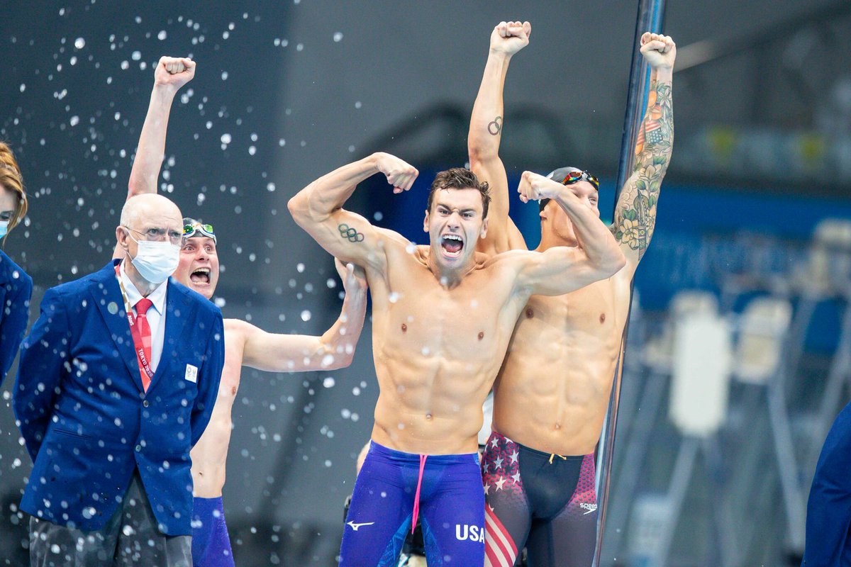 ButtstrokeSwim's tweet photo. Blake Pieroni had himself a career

- 8x🌎Champ (4 LC, 4 SC)
- 8x🥇at the 2018 Swimming World Cup circuit
- 4x US National Team member
- 3x Olympic Champ
- NCAA Champion
- WR holder in the 400scm FR
- 1st swimmer to break 1:30 in the 200y free

Take a bow @bpieronigold https://t.co/bKxaZmbjQK