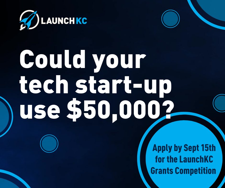 Calling all tech startups! Have the next big idea? LaunchKC wants to invest in your business! Learn more &amp; apply here - launchkc.org/competition/