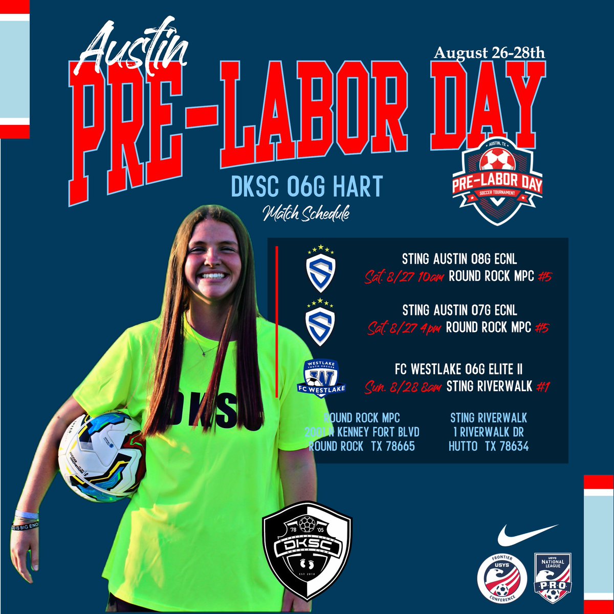 Pre Labor Day games in AUSTIN, looking forward to this weekend‼️‼️