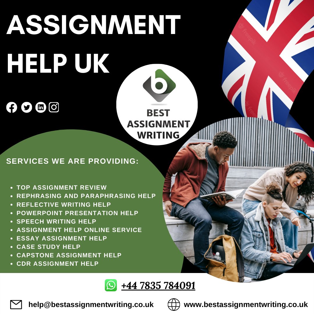 B_A_Writing's tweet image. Be confident! Because you choose our Assignment Help Uk Services.
Order Now.
#assignmenthelp #assignmenthelpuk #assignmenthelpinuk #onlineassignmenthelp #onlineassignmenthelp #assignmentwritinghelpuk #bestassignmenthelpuk #ukassignmentwriting #bestassignmentwriting