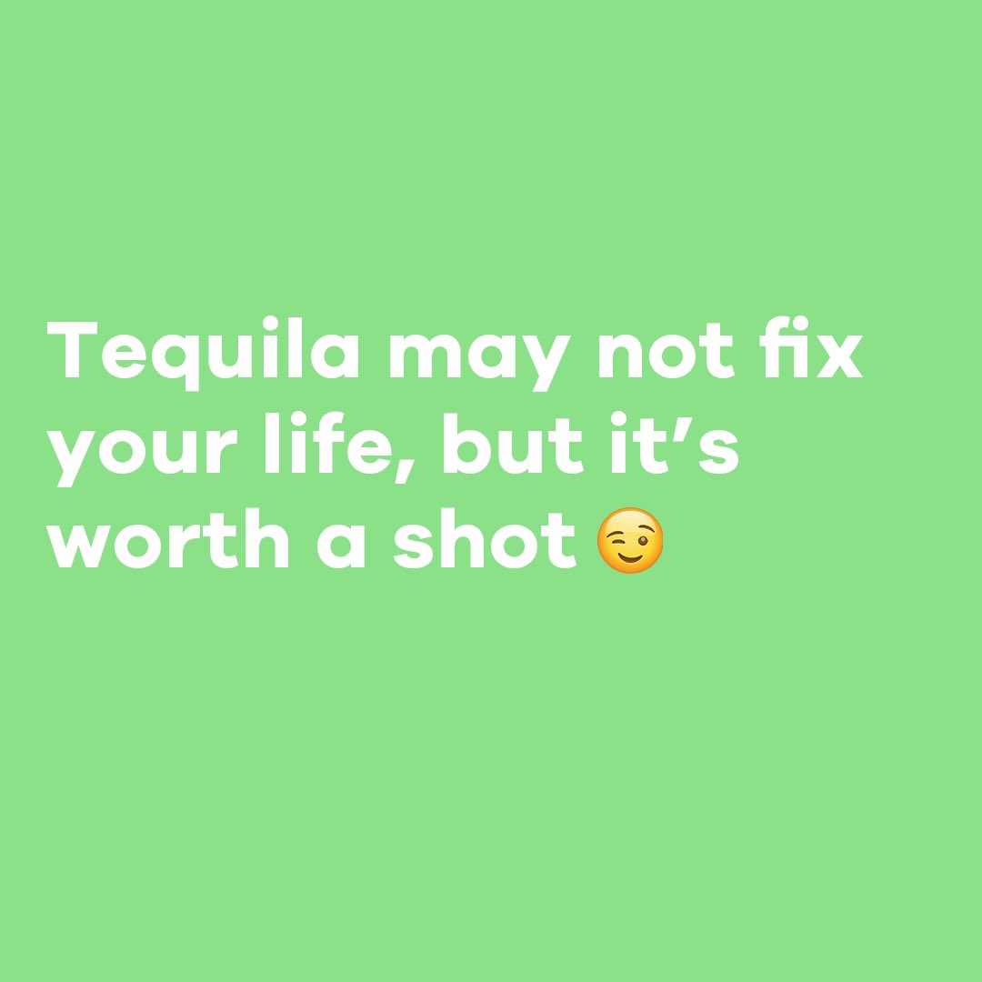 It’s the weekend, live a little 🥃😉