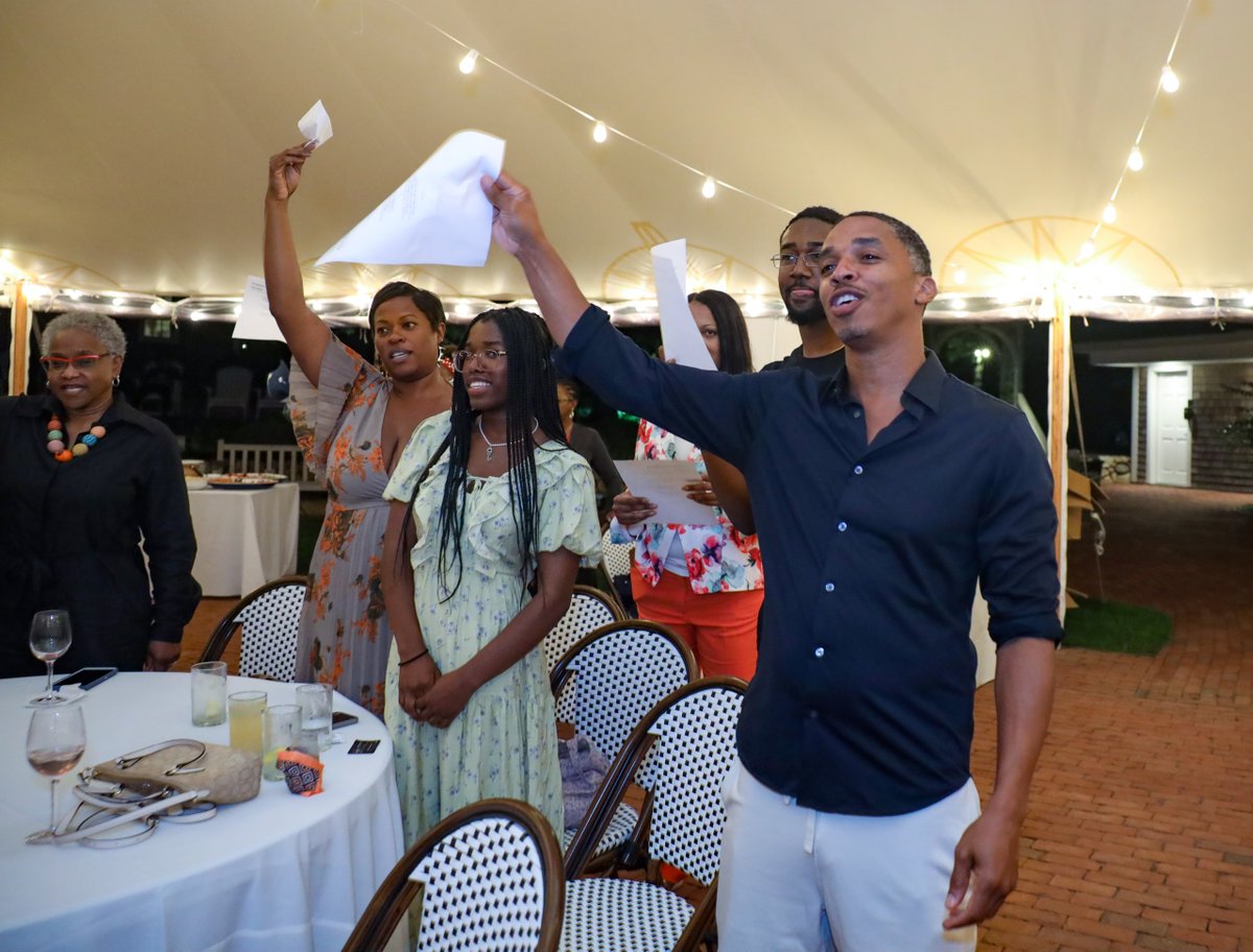 MorganStateU's tweet image. Each year, 'Morgan on the Vineyard' unites Morganites to participate in weeklong festivities on Martha’s Vineyard to support student success and celebrate our #FairMorgan.

Check out some of our favorite moments. 👇🏾 We can't wait to see you next year!

📸 bit.ly/3ciBdGR
