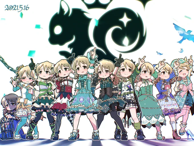 とってもおめでたいので過去絵の再掲もしちゃうね…#森久保乃々生誕祭2022 