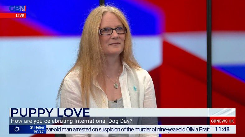 zigzag_puppy's tweet photo. We absolutely loved having @halfpint1775 on @GBNEWS this morning in celebration of International Dog Day! 

A huge thanks is also due to @beverleyturner for making this possible! https://t.co/IyZy6z89nR