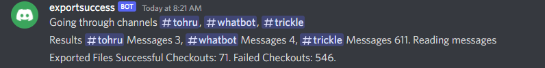 At least I got more checkouts then slides
<a href="/tricklesuccess/">Trickle Success Page</a>
<a href="/tricklebot/">TRICKLE</a>
<a href="/whatbotisthis/">WhatBot</a>
<a href="/whatbotsuccess/">What Success</a> 
<a href="/TohruAIO_/">Tohru AIO</a> 

<a href="/PorterProxies/">Porter Proxies</a>
<a href="/AquaProxiesIO/">Aqua Proxies</a>
<a href="/HypeProxiesio/">Hype Proxies</a>
<a href="/zhuproxies/">zhuproxies</a>

<a href="/aycdio/">AYCD</a> Autosolve
<a href="/PDXConnectACO/">PDXConnectACO</a> ACO
<a href="/TheBreezeSupply/">Breeze Supply</a>
<a href="/BozosKitchenIO/">Bozo's Kitchen</a> and <a href="/boomer_fnf/">BoomerFNF</a>