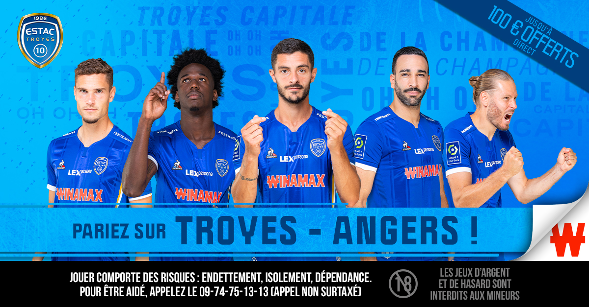 ⚡ On décroche notre 1ère victoire à la maison ? La cote est à 𝟮,𝟰𝟬 sur <a href="/WinamaxSport/">Winamax Sport 🔞</a> ! 🔥 

Indiquez le nom du premier buteur + pseudo Winamax pour remporter un 𝗳𝗿𝗲𝗲𝗯𝗲𝘁 de 10€ ! 🔥

Tirage au sort entre les bonnes réponses. ⏳

#ESTACSCO 🔵⚪️