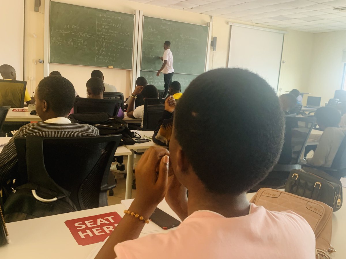 OlympiadRwanda's tweet photo. #Afternoon in algebra. Algebra is the part of mathematics in which letters and other general symbols represent numbers and quantities in formulae and equations.
#RwMO
#Olympiad
#explorepage https://t.co/E4cIrXiHLL