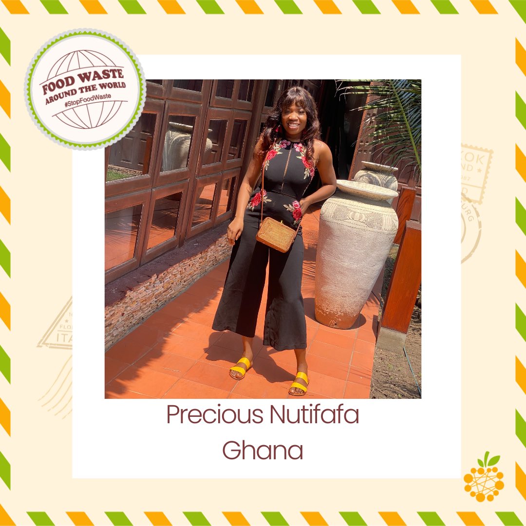 Today, Precious who is from Ghana 🇬🇭 will talk about how her country is handling food waste!🍊

👉Click the following link to read her interview: foodcirclenl.org/post/food-wast… 👈
.
.
.
#foodwaste #zerowaste #sustainable #sustainability
#wastemanagement