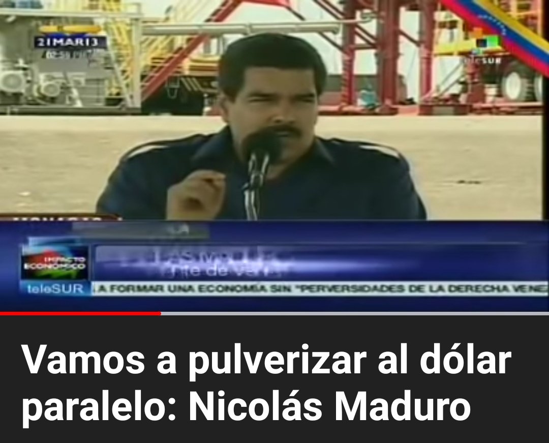 CarlosZambrano7's tweet photo. #ElBCV sigue con su afán destructivo del #BOLIVAR  Maduro tiene años prometiendo que va pulverizar el #Dolar y que le va torcer el brazo pero lo que pulveriza es el salario  de #trabajadores y #Pensionados  quien puede vivir en el #Mundo con menos de un dólar diario?
#ULTIMAHORA https://t.co/MjthGZ66xL