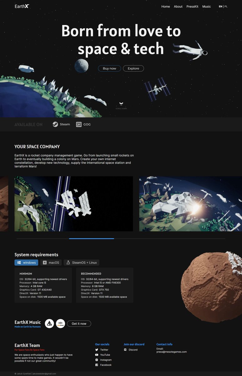 EarthxGame's tweet photo. Our new homepage is up!
βΆοΈhttps://t.co/e7lOwGi382
Many thanks to @Jakub54290446 for, once again, making a fresh-looking website. https://t.co/5IcFwxo6M7