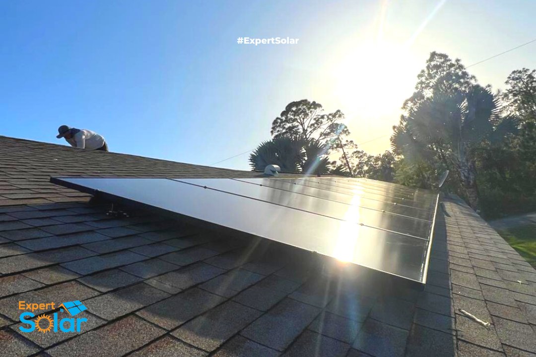 ExpertSolar1's tweet photo. Lehigh Acres is getting the #ExpertSolar experience too. 😎
Check out another beautiful install done by our in-house team 💪
#sunpower #gosolar #solarpower #solarenergy #SolarPanels #EnergyEfficient #LehighAcres #FloridaSolar #Solar #Energy #HomeImprovement #SolarInstaller https://t.co/b88nwsGQvK