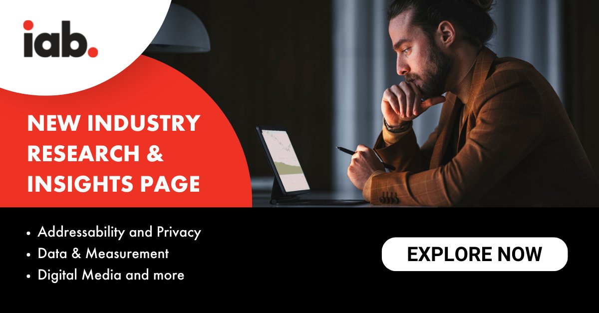 iab's tweet photo. Have you seen our brand-new Industry Research &amp; Insights page yet? You can now submit your research to be published once approved! Increase your visibility to the whole #digital ecosystem: https://t.co/ndH3s7gB3D https://t.co/OsXgmJv95L