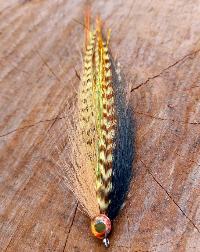 Saltwateronfly's tweet photo. Beautiful Baitfish
@hellmanflies
Gold bomber heading to Cape York to chase some barra. Bendback style
.
#goldbomber #goldbomberfly #bendbackdeceiver #bendback #ahrexhooks #saltwaterflytying #saltwaterflyfishing #flyfishingaustralia https://t.co/tjCiOMFp5u