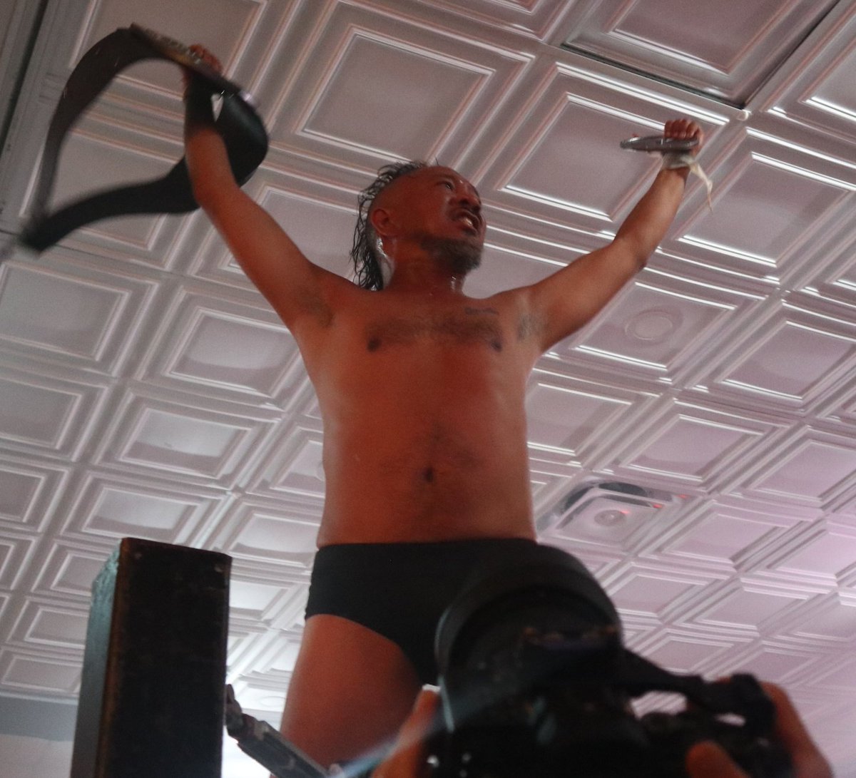 LuchaInDa6ix's tweet photo. Superkick'd: House of Black - August 21st - Part 2 @Superkickd @SNM_Buddy @Brodyxking  🕯️💀🏚️💀🕯️#wrestling #luchalibre #Toronto https://t.co/7AtQHrOBN4