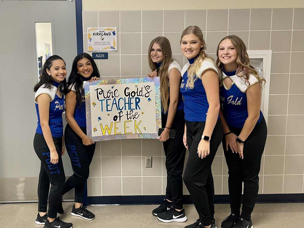 TEACHER OF THE WEEK! Mr. Kirkland 💙✨we wish you a fast recovery
 🫶🏼pgdt <a href="/boswellhs/">Boswell High School</a>