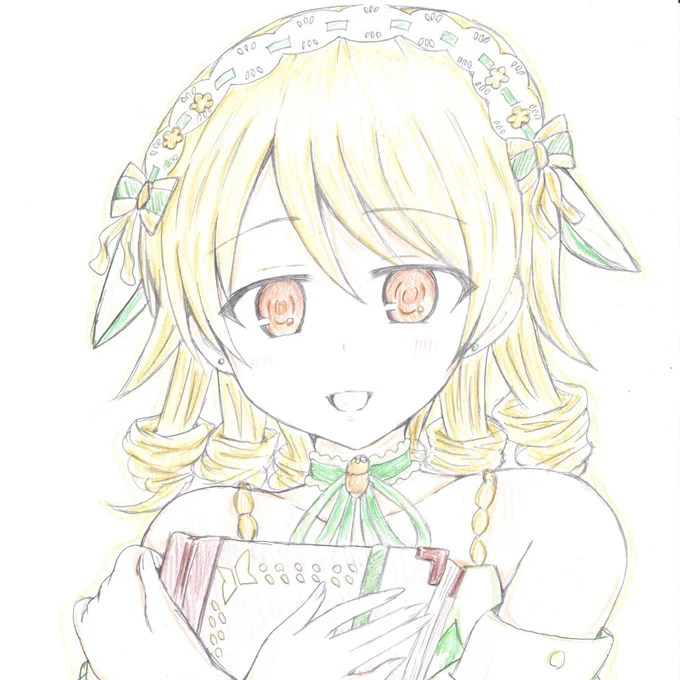 過去絵でもお祝いだーー困った表情も、微笑む顔も最高にカワイイよー#森久保乃々誕生祭2022 