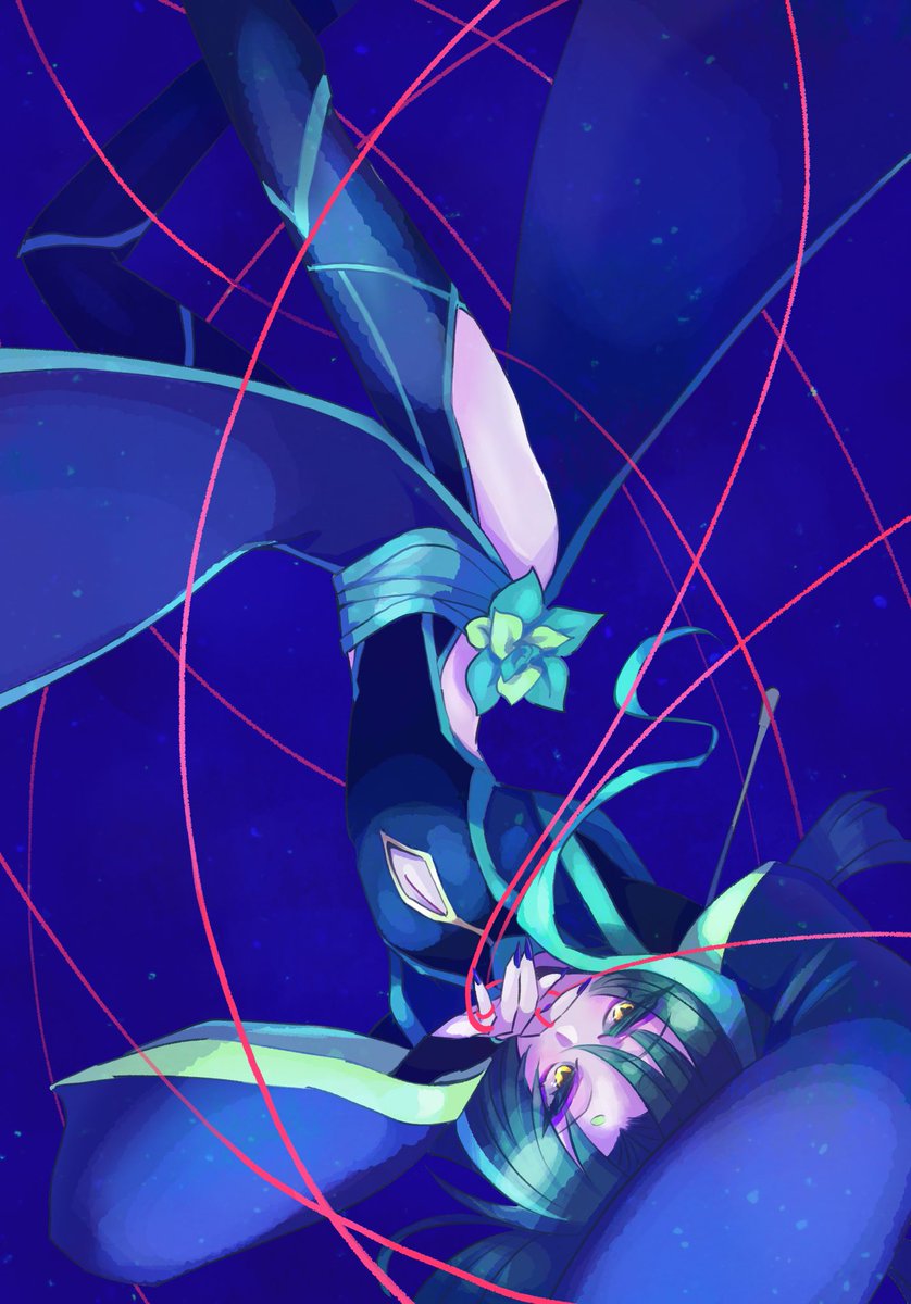 「ヴリトラ祈願 描いたから来る暗闇からスゥっと現れてキュッとしてほしい… 」|スーパー天才.PNGのイラスト