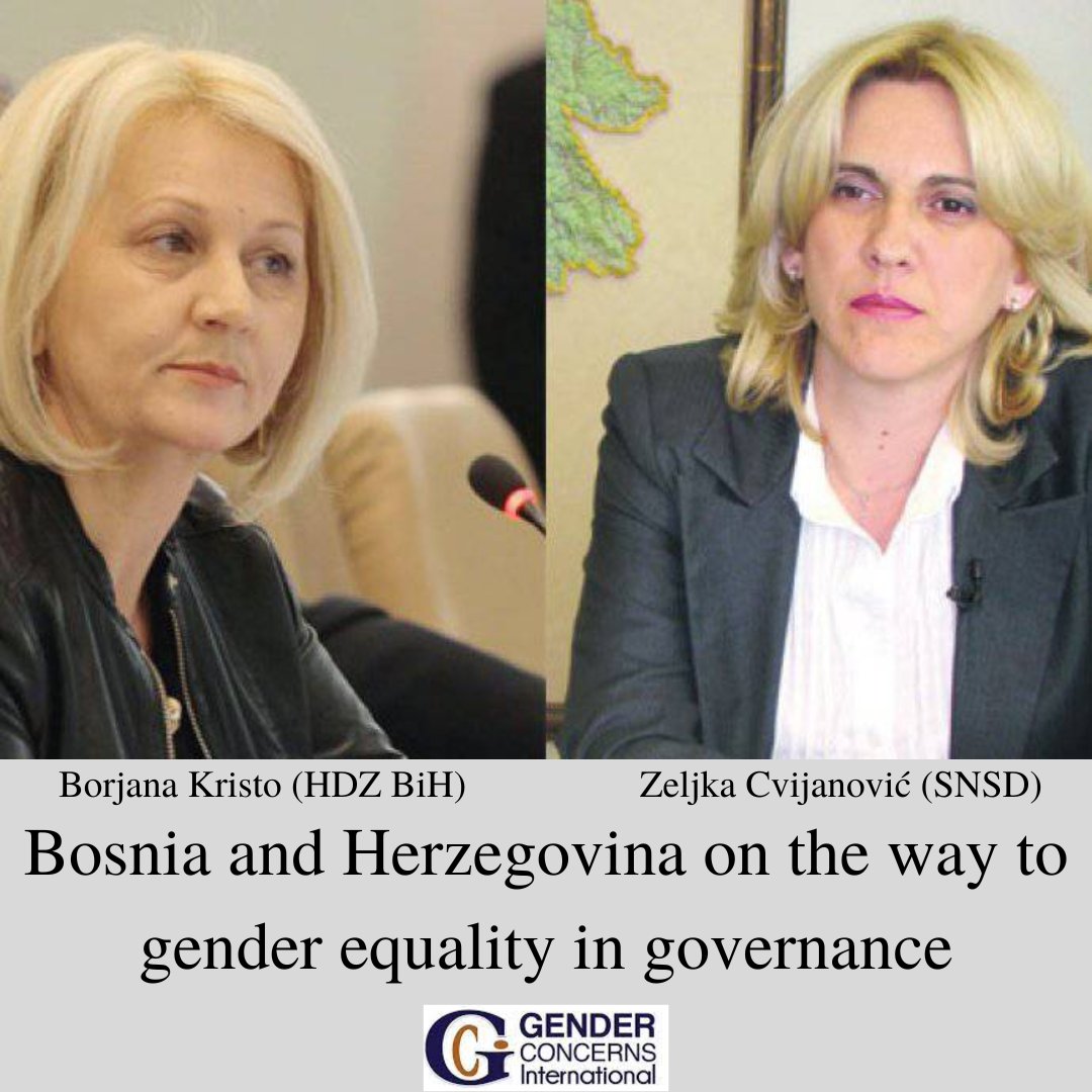 Gender_Concerns's tweet photo. Bosnia and Herzegovina on the way to gender equality in governance as 2 out of 9 Presidential candidates are women.

#BosniaandHerzegovina #BiH #BiHElections #GEOMBIH2022 #CentralElectionCommissionBiH https://t.co/fPwQQhpsnV