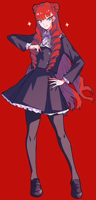 最近練り練りしてたキャラ案、かわいいんじゃ 