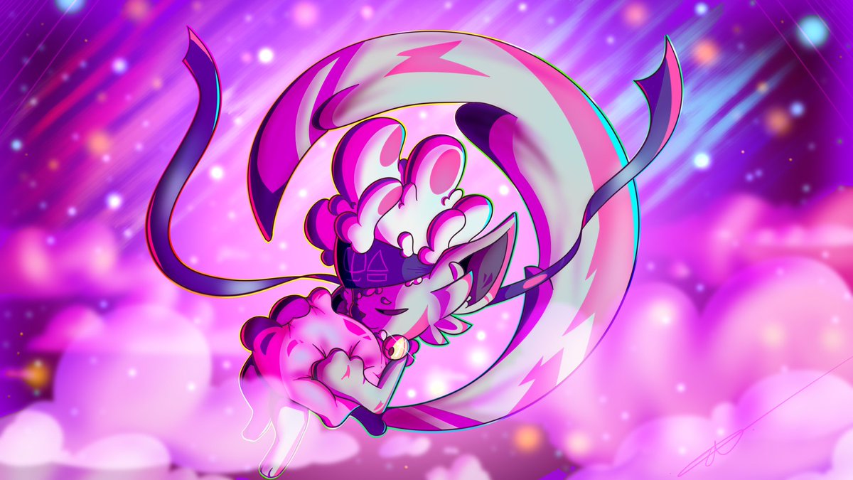 Been a lil since I posted a drawing, had a lot of things going on qwq needed some comfort so drew this lil thing here that makes me feel cozy~