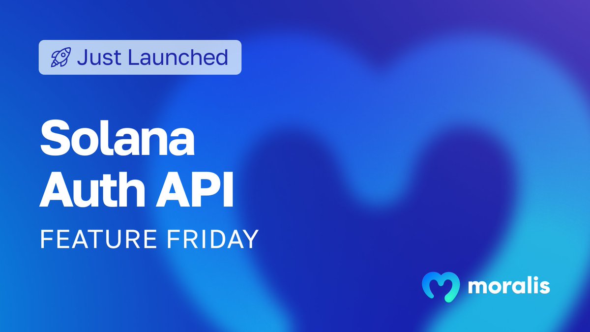 moralisdevs's tweet image. Fresh from the code kitchen - the Moralis Solana Auth API! ✨

Get ready to get your hands on an Auth API for all your #Solana authentication needs. Plus, with Moralis 2.0, there’s now the flexibility to sign in with all existing @Solana wallets!

#FeatureFriday #MoralisAPI