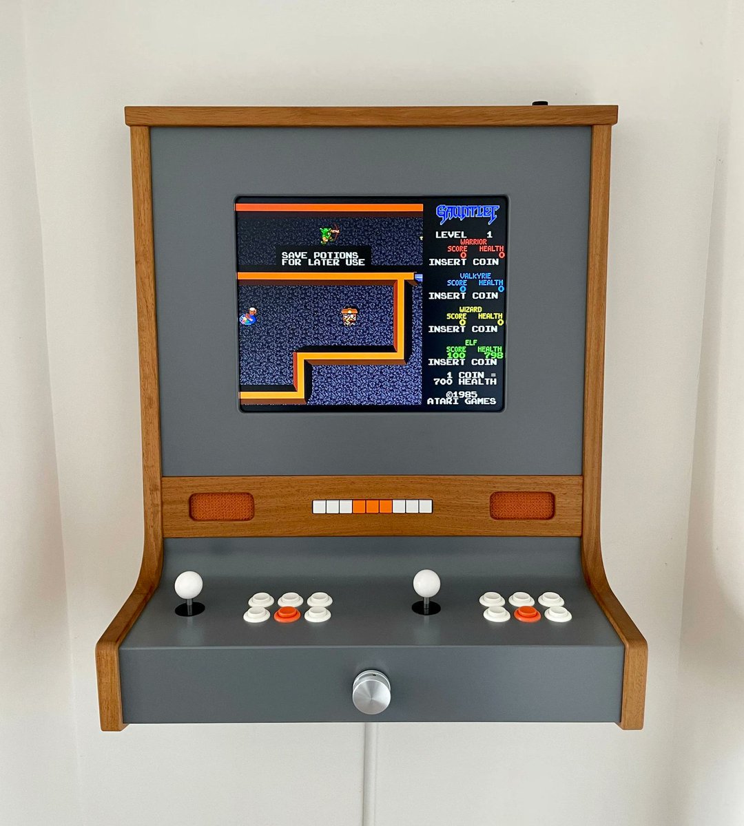 stevezeidner's tweet photo. These are some of my favorite wall mounted arcade designs. I have some parts left over from a table-top arcade I built years ago and it would be fun to put one of these together. https://t.co/Yo5k3svd9F