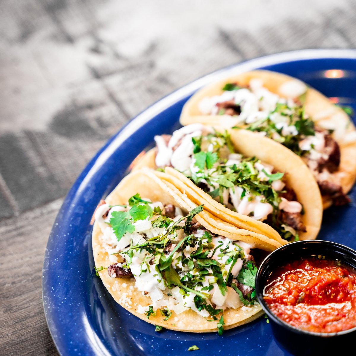 Our doors open at 11am! Come grab some lunch and enjoy our Friday drink specials! 🌮🍹
▫︎ $6 Tito's Mules⁣
▫︎ $6 Tito's John Daly's⁣