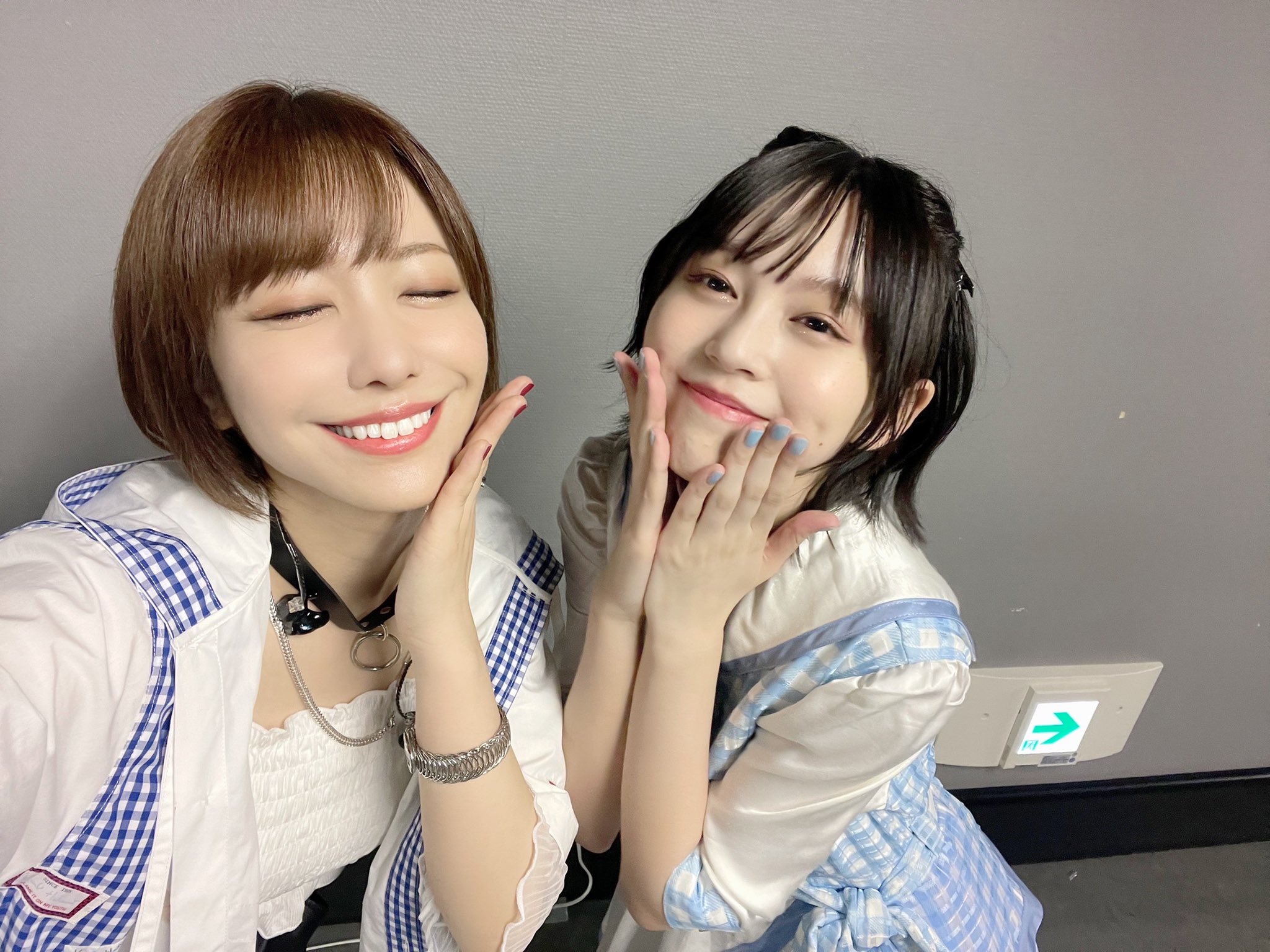 中島由貴さん 高尾奏音さん 2Sチェキ