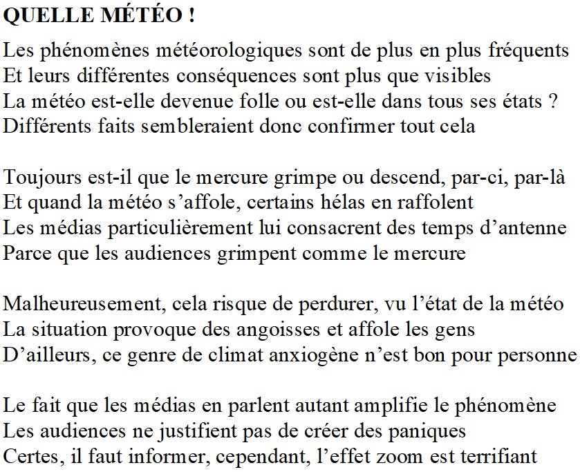 scribaland's tweet photo. #Scribaland QUELLE MÉTÉO!
La météo s’affole, certains en raffolent! C’est #grave #docteur hein?#meteo #weather #lire #bouquin #bouquins #bouquiner #bouquineur #bouquineurs #bouquineuse #bouquineuses #booktok #booktube #booktubeur #booktubeurs #booktubeuse #booktubeuses #bookstube https://t.co/9YnQbcFpFu