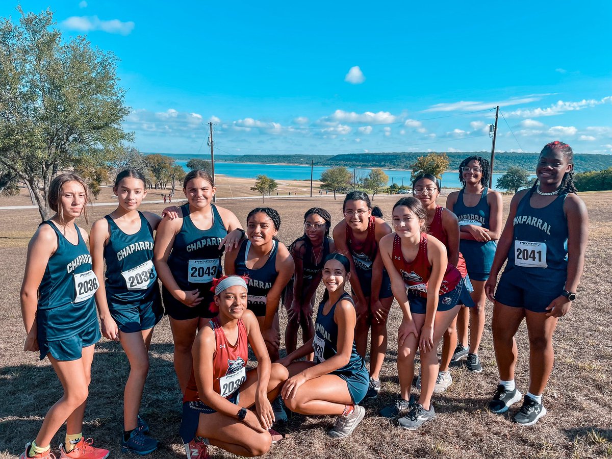 It’s a GREAT day to be a Bobcat!!! Chaparral Girl’s Cross Country is coming home with its FIRST AND SECOND medals in program history! AND Placed 2nd as a team!! 💙♥️