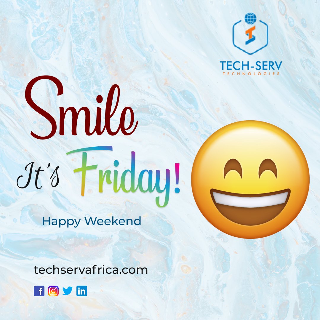 techservafrica's tweet image. That sigh of relief, It&apos;s FRIDAY!💯🎉
Cheers to the weekend 🥂
#TechFriday
#Tech
#TechServ
#TGIF