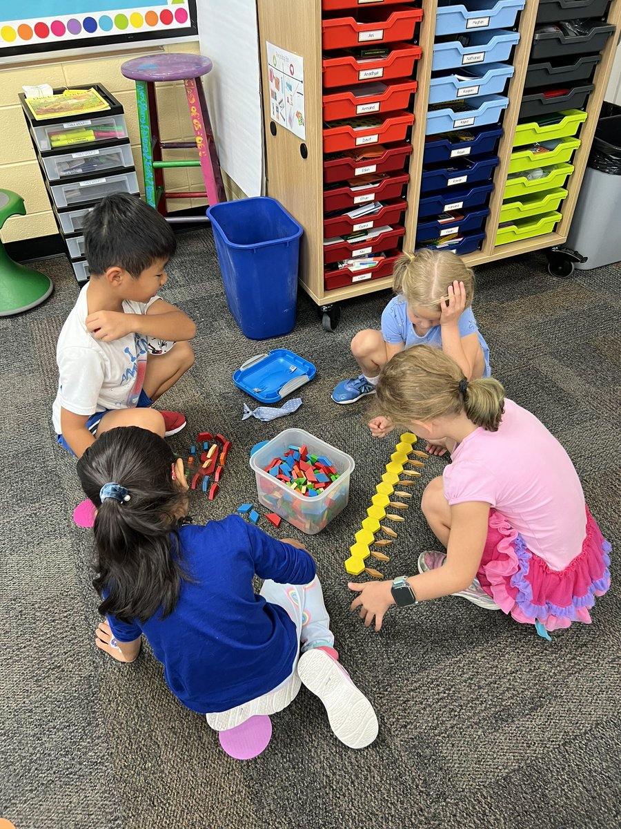Math today was counting tallies and exploring math tools! #inspire96