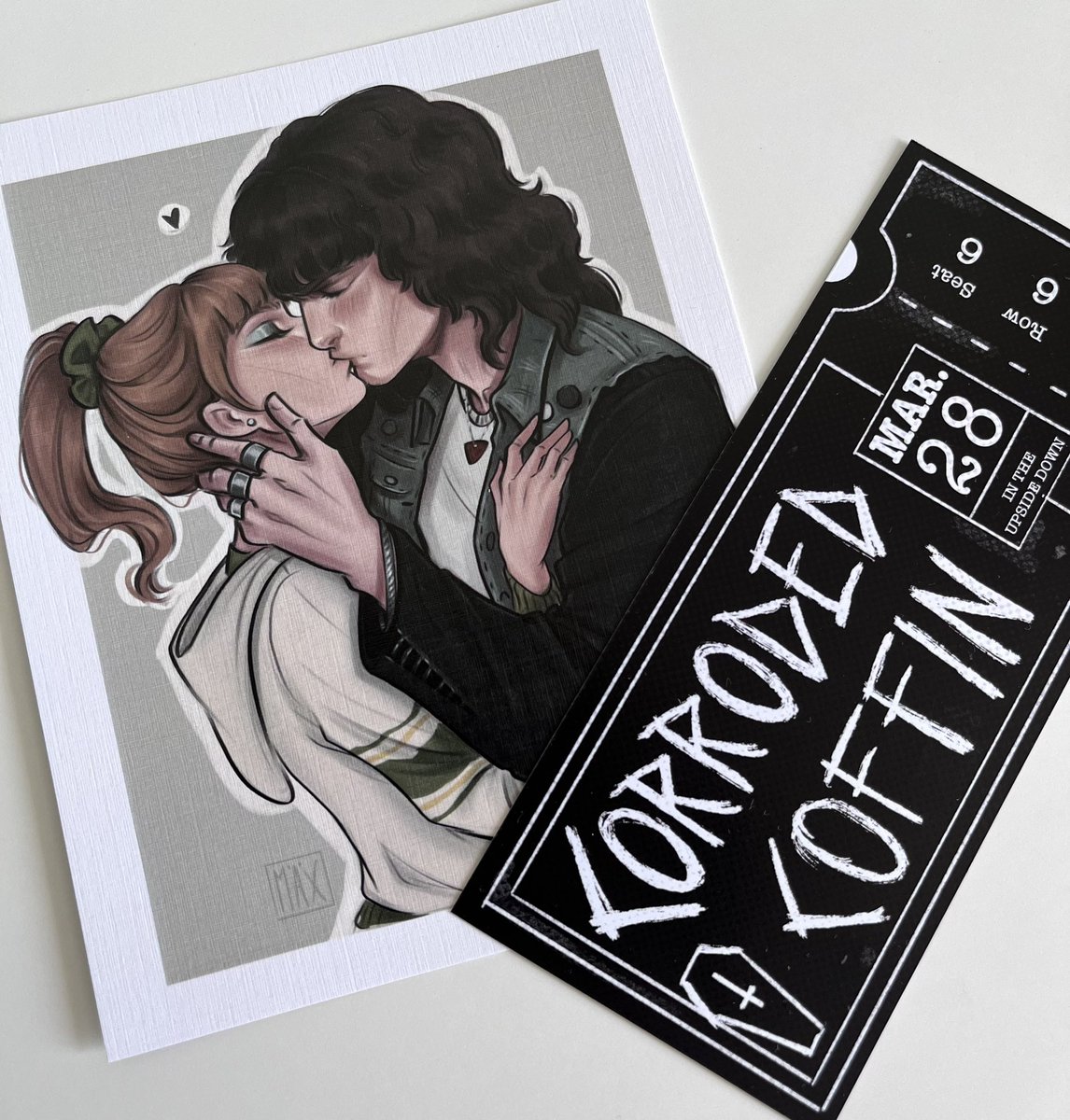 The Bundle was sold out in about 2 minutes but I still have single prints with Tickets left!

I will restock everything soon! 
Link in bio 🖤