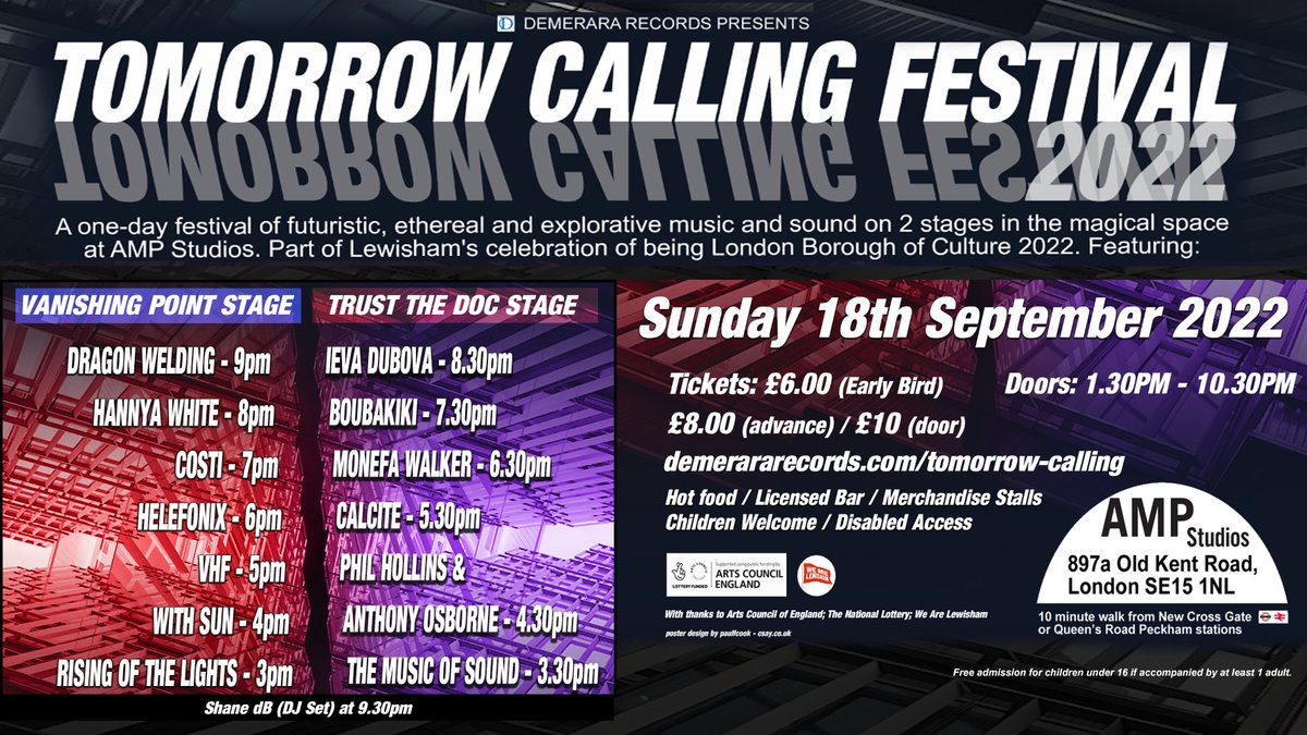TrustTheDocUK's tweet photo. Now, remember how I said the #EarlyBirdTickets for #TomorrowCalling were so-called because they won't stay at that crazy low price. Well I wasn't actually bluffing. Wednesday will be your last chance. They go up on 1st September. Up to you now folks. 😊 https://t.co/tC9RpQoshk