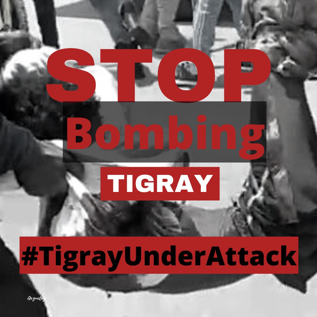 @TALK1370 BREAKING: Today, the Ethiopian Air Force has conducted airstrikes which targeted a residential and kindergarten at #Mekelle killing several civilians including children. #NoFlyZone4Tigray @POTUS @SecBlinken @coe @UN @eucopresident @CNN @BBCWorld