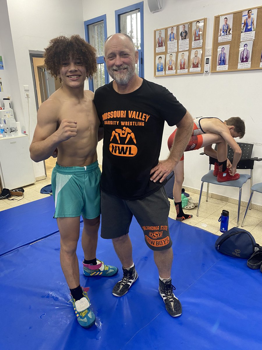 a big thanks to Ben and John Peterson 2 Olympic gold medalists Steve Barnett OSU ncaa Champion and Mike Hauck the first USA greco world champ I leaned so many incredible things from them on and off the Mat I truly couldn’t have been more blessed @_TitanWrestling