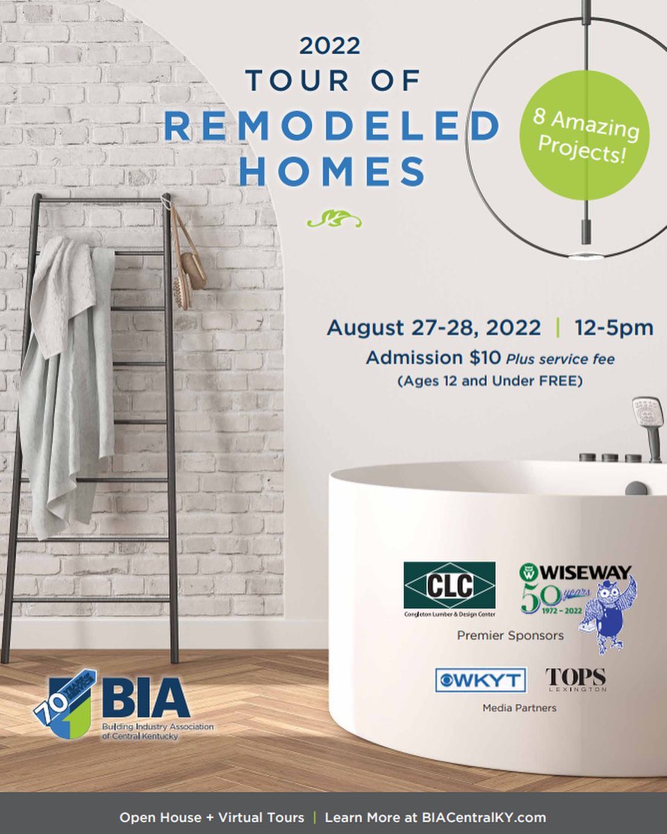 ckandb's tweet photo. We would like to announce that we will be featured in the Tour of Remodeled Homes this weekend. House #8 Crawford Builders. Please come out to see the beautiful kitchen our team completed! 

Tour of Remodeled Homes is happening THIS weekend (Aug 27-28) from 12-5PM!

#ckandb https://t.co/FaxQ9AlRYN
